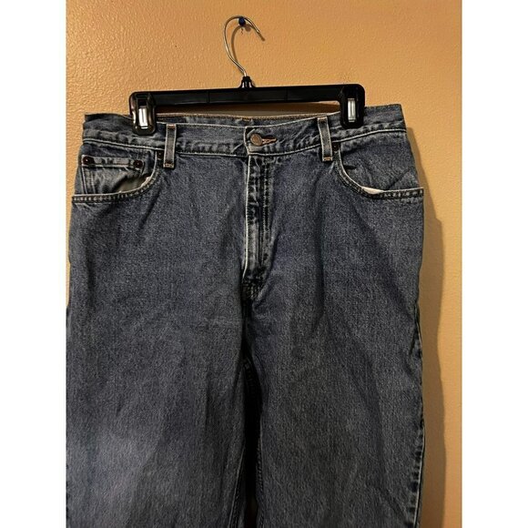 Women's Levi's 550 High Waisted Relaxed Fit Jeans Size 14 [EXCELLENT] - Picture 2 of 7